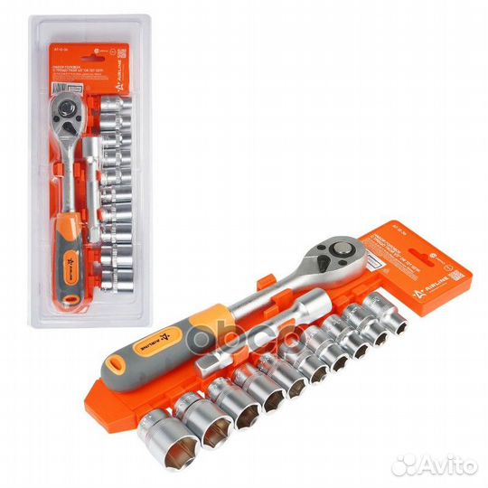 Набор головок с трещоткой 1/2 DR 72Т 12пр