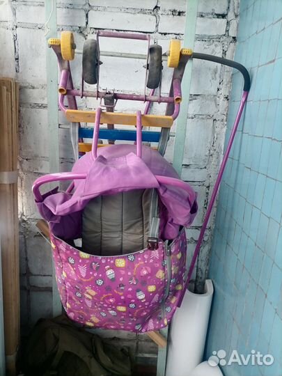 Санки с колесами