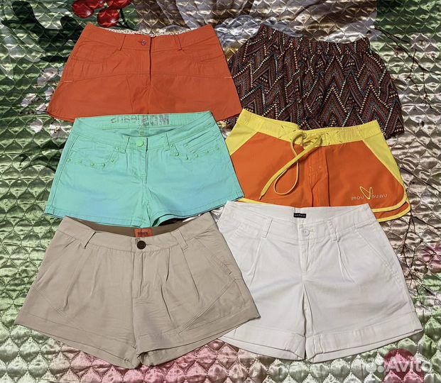 Летние юбки и шорты много разных