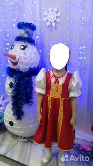 Русский народный костюм для девочки