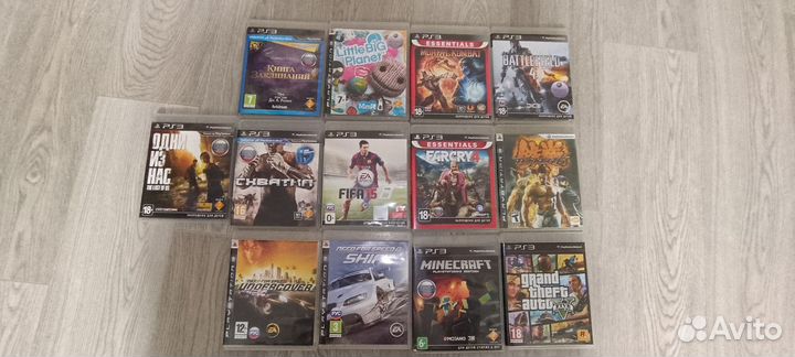 Игры для PS3 оригинал