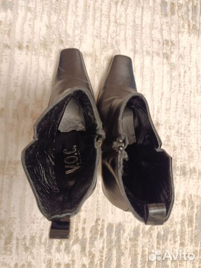 Ботильоны натуральная кожа 39