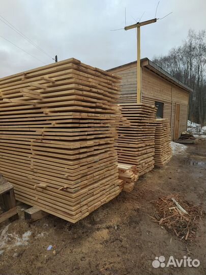 Пиломатериалы обрезные брус, доска