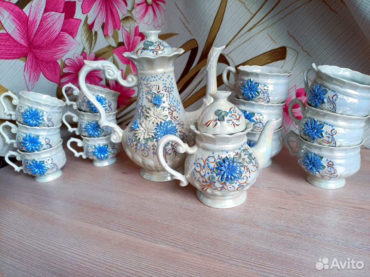 Чайно кофейный сервиз 14 предметов