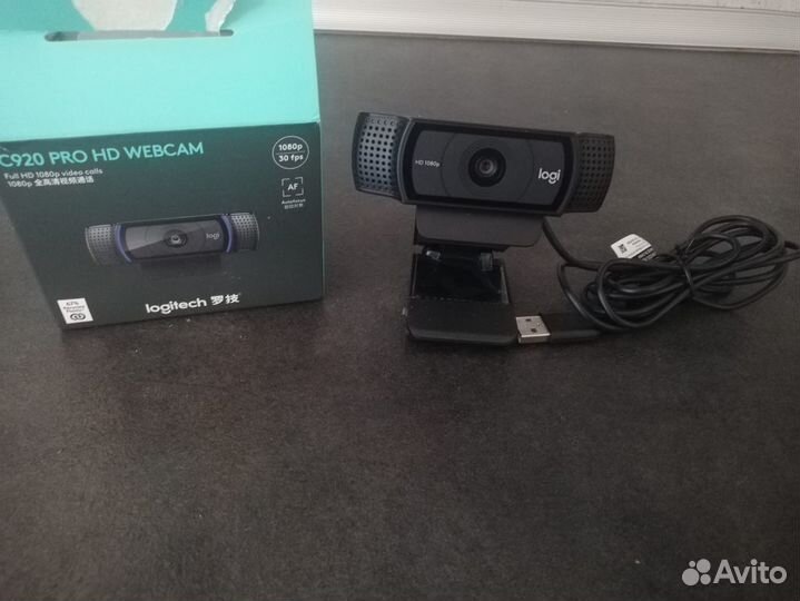 Веб-камера Logitech с микрофоном C920 HD Pro