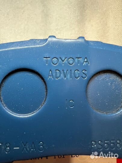 Тормозные колодки toyota rav 4 Camry