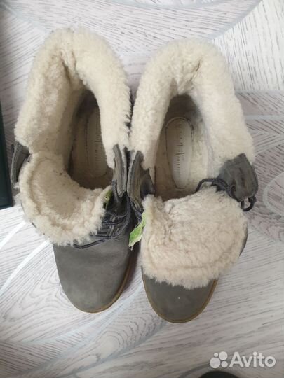 Ботинки зимние натуральная кожа женская