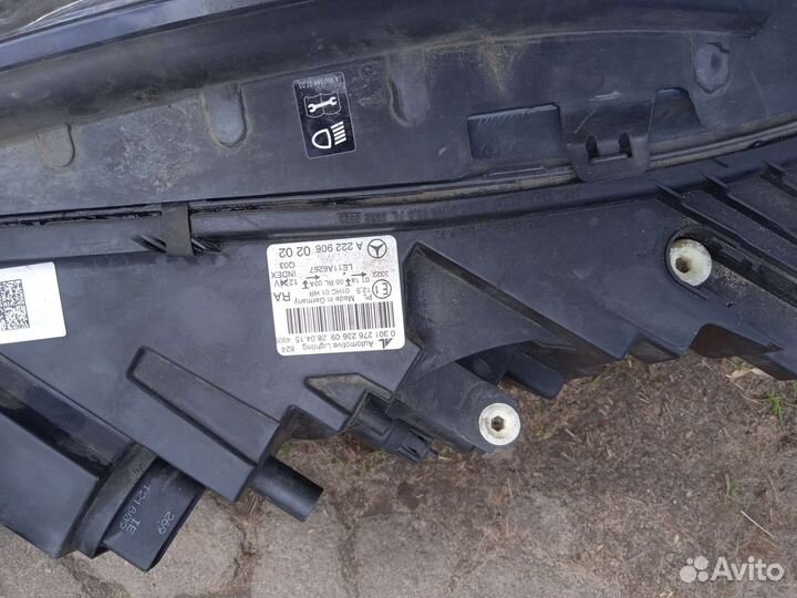 Блок фара Мерседес 222