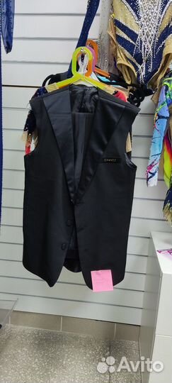 Жилетка+брюки для танцев