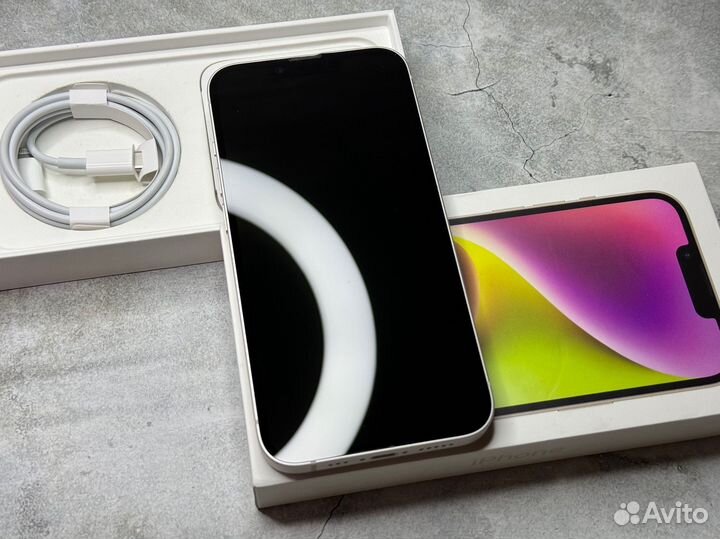 iPhone 14 128gb Акб 88 Отличный (sim+esim)
