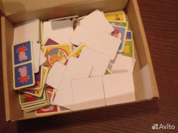 Игра карточки лото Peppa pig свинка пэппа