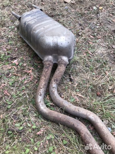 Глушитель в сборе на Mercedes-Benz W140 S500