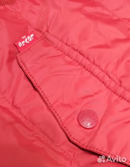 Пуховик двухсторонний Levis-50р