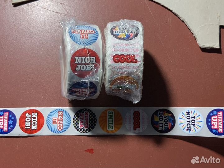 Наклейки позитивные