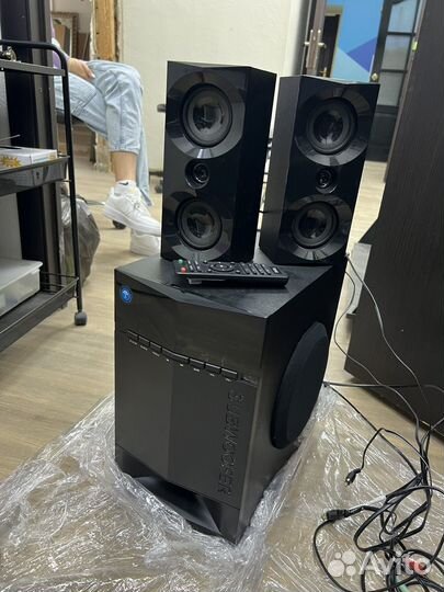 Колонки для компьютера с сабвуфером