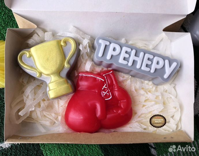 Мыло ручной работы спортивной тематики