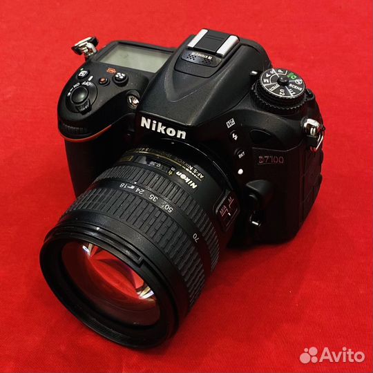 Nikon d7100 kit 18-70mm