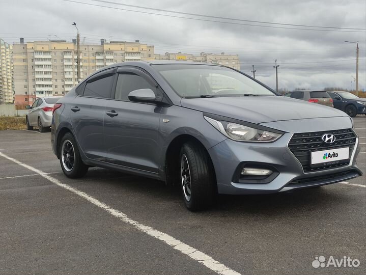 Hyundai Solaris 1.6 МТ, 2018, 112 700 км