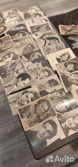 Почтовые открытки времён СССР с артистами