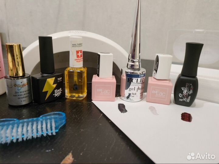 Продам гель лаки, топ, базы, дигидратор