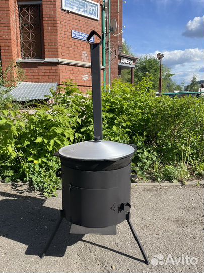 Комплект с дымоходом на 16 литров+ шумовка