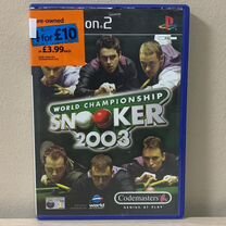 World Championship Snooker 2003 PS2