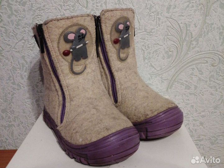 Валенки для девочки