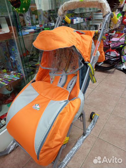 Коляска санки