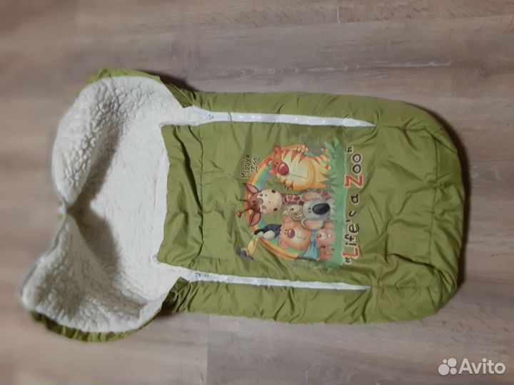 Зимний конверт в коляску