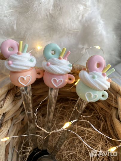 Ложка с декором подарок подруге/ребенку