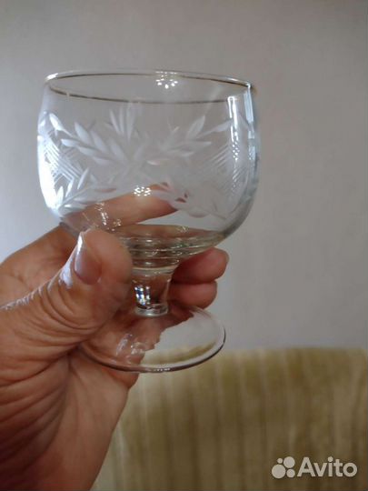 Фужеры и стопки 5 пар