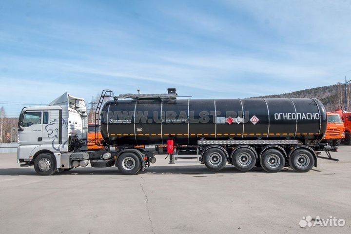 Полуприцеп химическая цистерна УралСпецТранс 946514, 2023