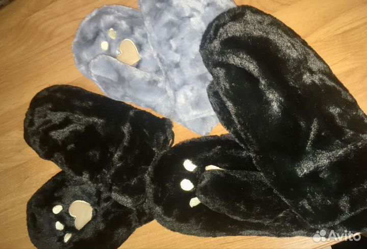 Варежки зимние женские