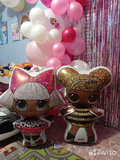 Воздушный шар, фольгированный