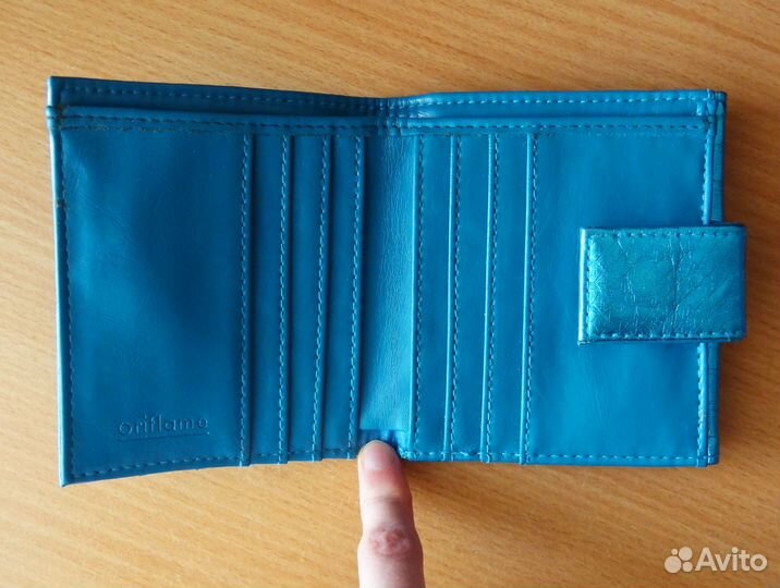 Кошелек детский, женский, голубой