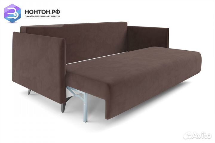 Диван тик-так Майами коричневый