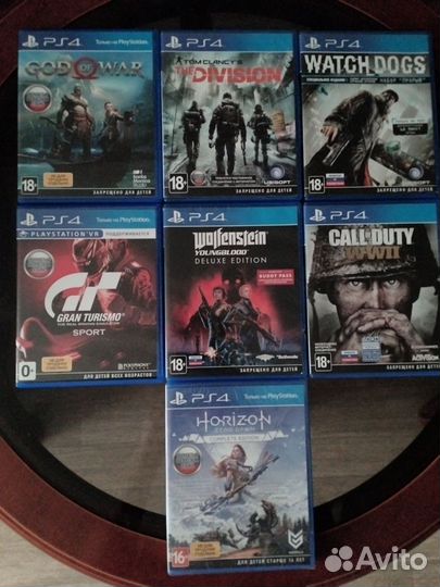Игры ps4