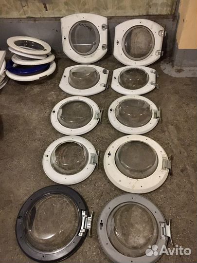 Люк дверца на стиральную машину в сборе