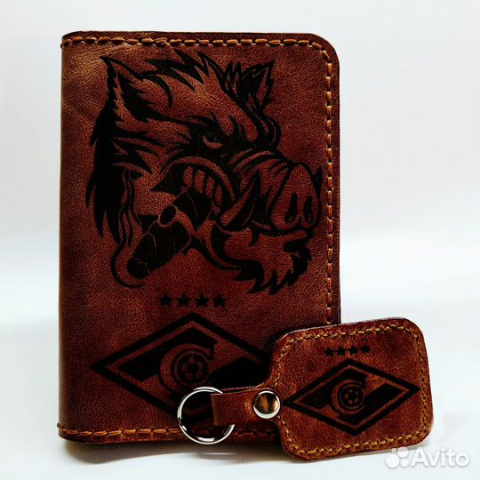 Кожаные изделия ручной работы с гравировкой