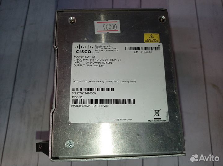 Бп Cisco PWR-IE480W-pcac-L