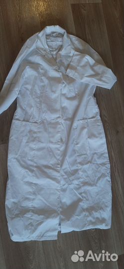 Белый халат новый на 42/44