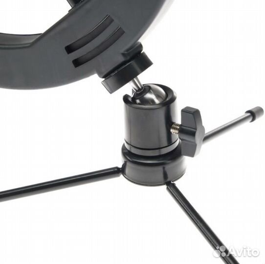 Светодиодная кольцев лампа на штативе (26 см)