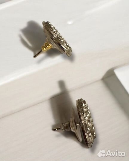 Пусеты Chanel оригинал