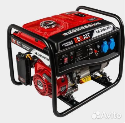 Генератор бензиновый brait GB-3800 PRO медь