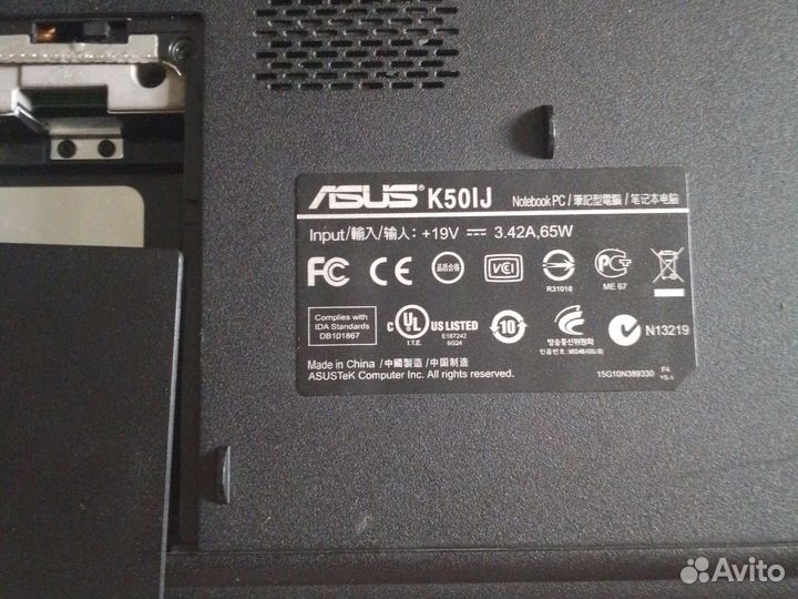 Ноутбук asus