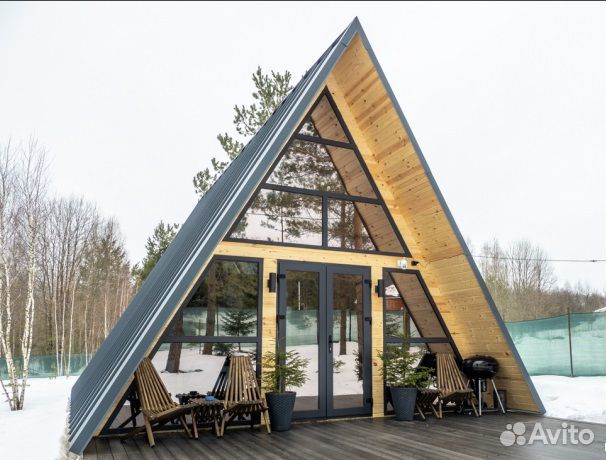 Построить каркасный дом в стиле А-Фрейм