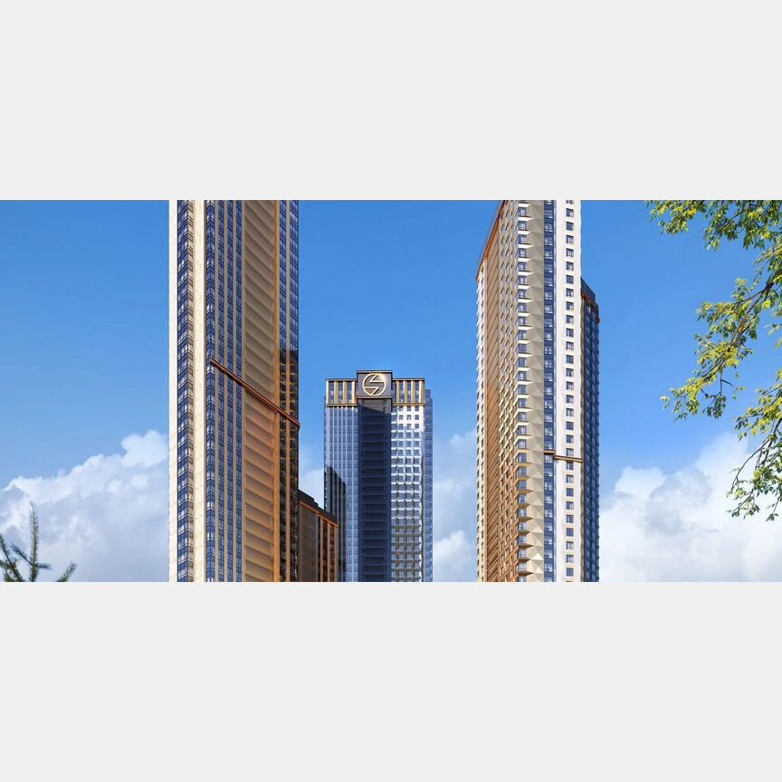 1-к. квартира, 72 м², 23/50 эт.