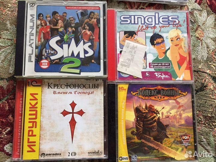 Cd диски с играми