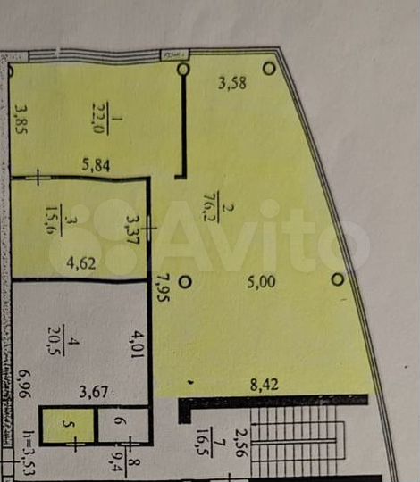 Свободного назначения, 116 м²