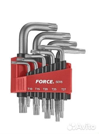 Набор торкс г-образн.т10-т50, 9 предм